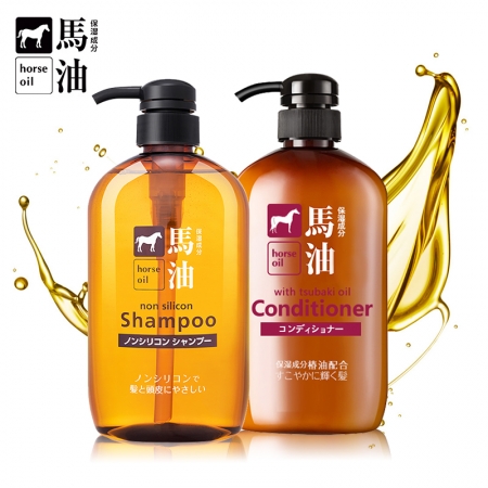 Horse Oil Shampoo / Conditioner 600Ml
