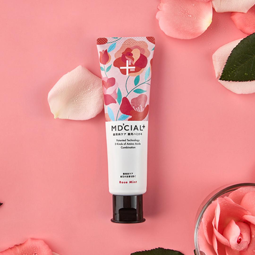 Md'Cial Toothpaste Rose Mint 100 G